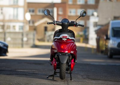 Electric scooter in London
