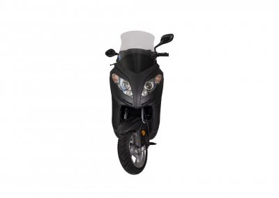 Electric scooter test ride